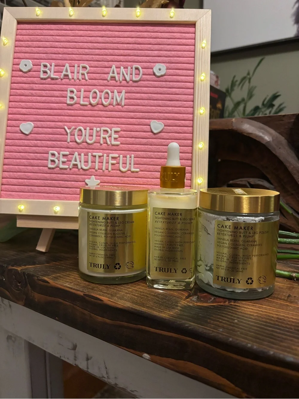 Truly Beauty Cake Maker Bundle with Limited Edition Gold Spoon